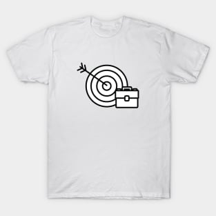 black target travel bag design T-Shirt